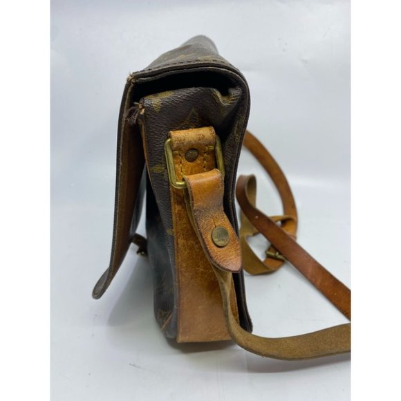 LOUIS VUITTON Brown Vintage Monogram Crossbody Bag - Picture 5 of 14